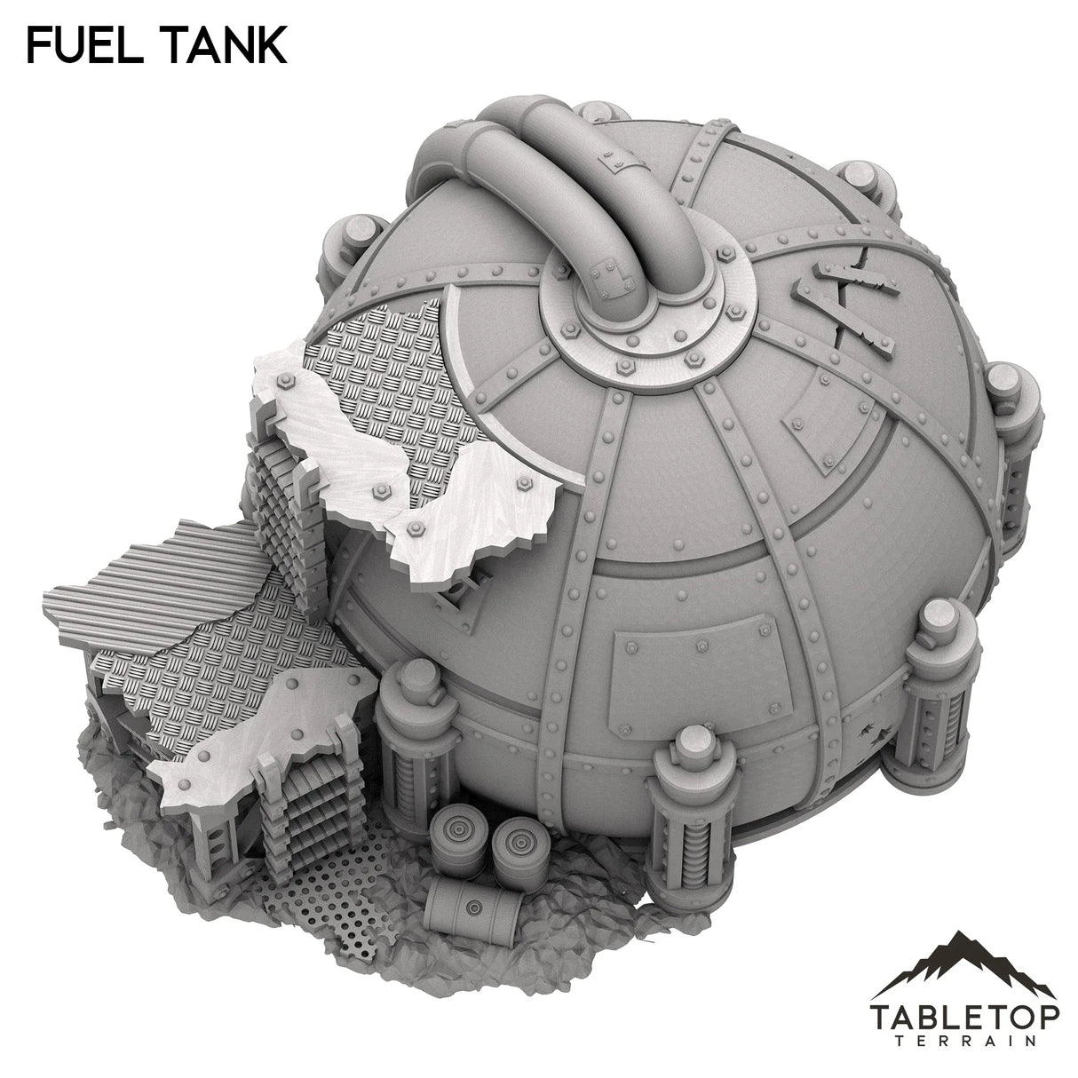 Tabletop Terrain Terrain Orc Fuel Tank - Warpzel-1A Orc Space Program