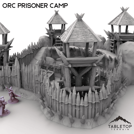 Tabletop Terrain Terrain Orc Prisoner Camp