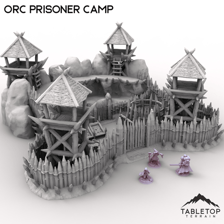 Tabletop Terrain Terrain Orc Prisoner Camp