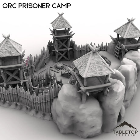 Tabletop Terrain Terrain Orc Prisoner Camp