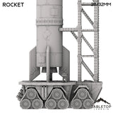 Tabletop Terrain Terrain Orc Rocket - Warpzel-1A Orc Space Program