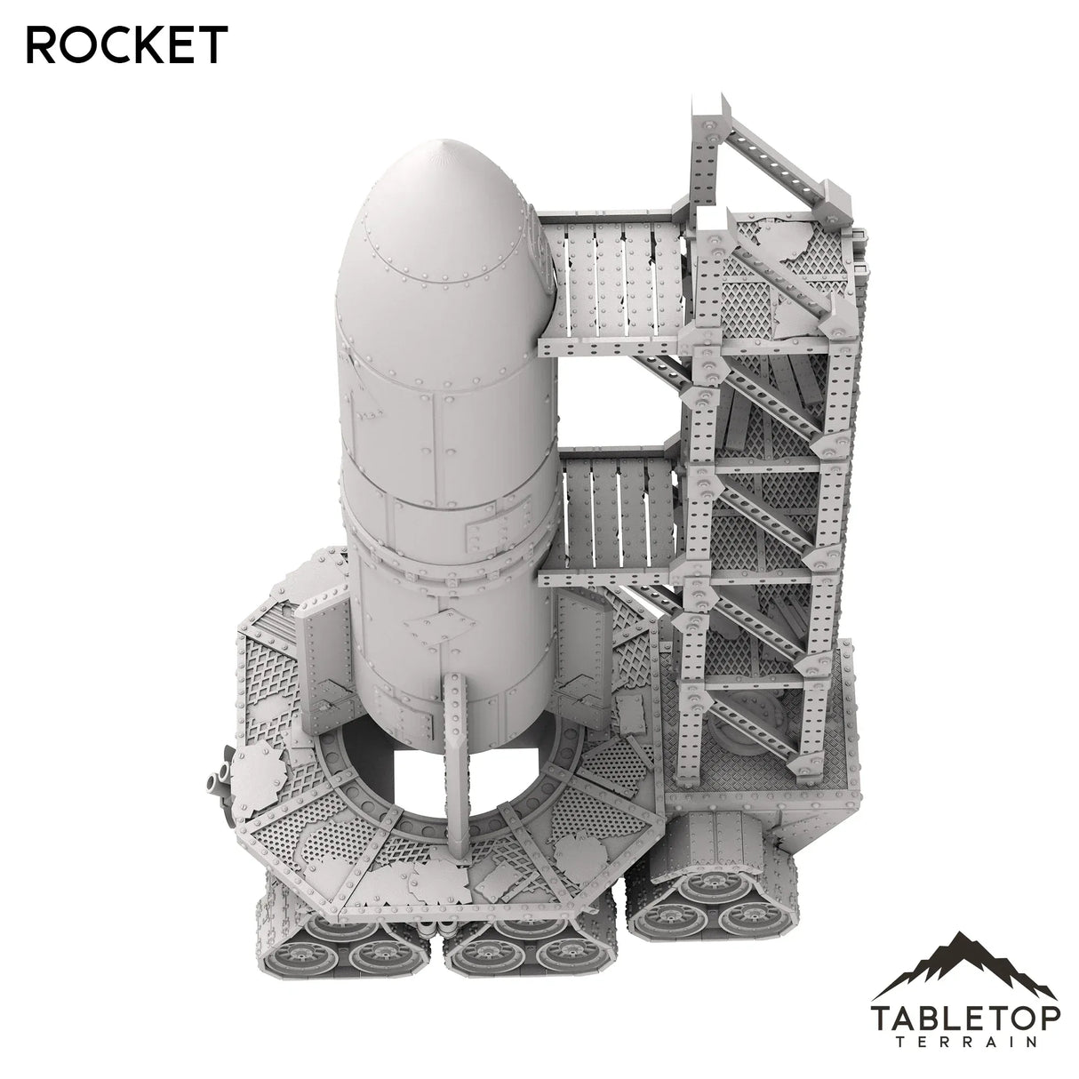 Tabletop Terrain Terrain Orc Rocket - Warpzel-1A Orc Space Program