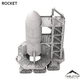 Tabletop Terrain Terrain Orc Rocket - Warpzel-1A Orc Space Program