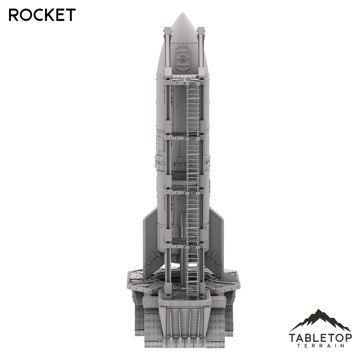Tabletop Terrain Terrain Orc Rocket - Warpzel-1A Orc Space Program