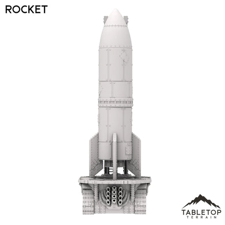 Tabletop Terrain Terrain Orc Rocket - Warpzel-1A Orc Space Program
