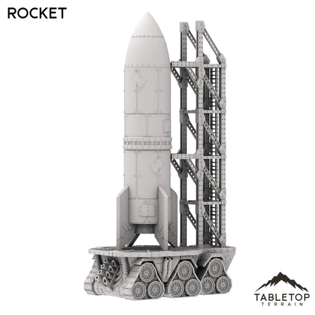 Tabletop Terrain Terrain Orc Rocket - Warpzel-1A Orc Space Program