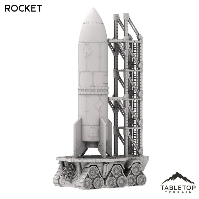 Tabletop Terrain Terrain Orc Rocket - Warpzel-1A Orc Space Program