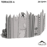 Tabletop Terrain Terrain Orc Terraces A - Warpzel-1A Orc Space Program