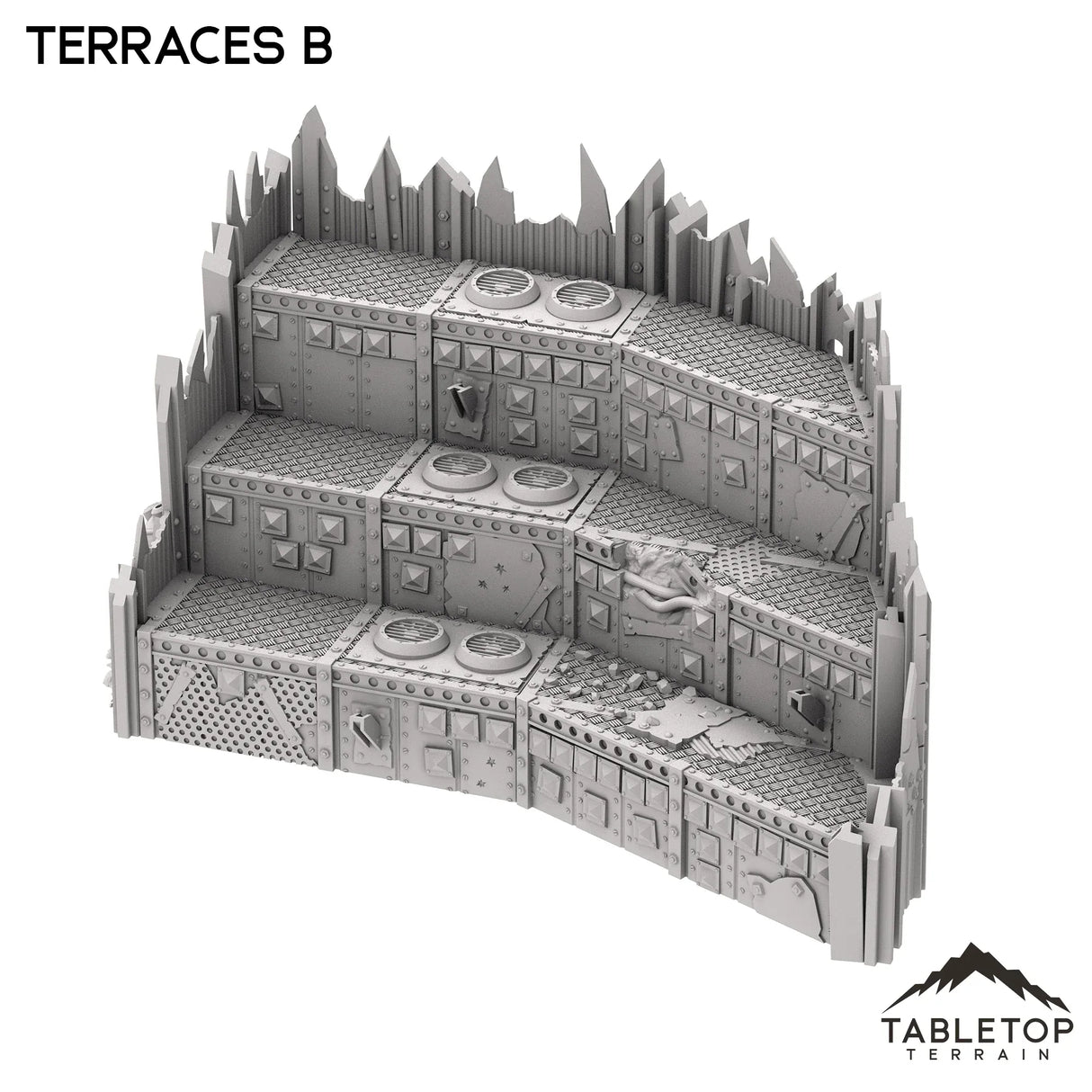 Tabletop Terrain Terrain Orc Terraces B - Warpzel-1A Orc Space Program