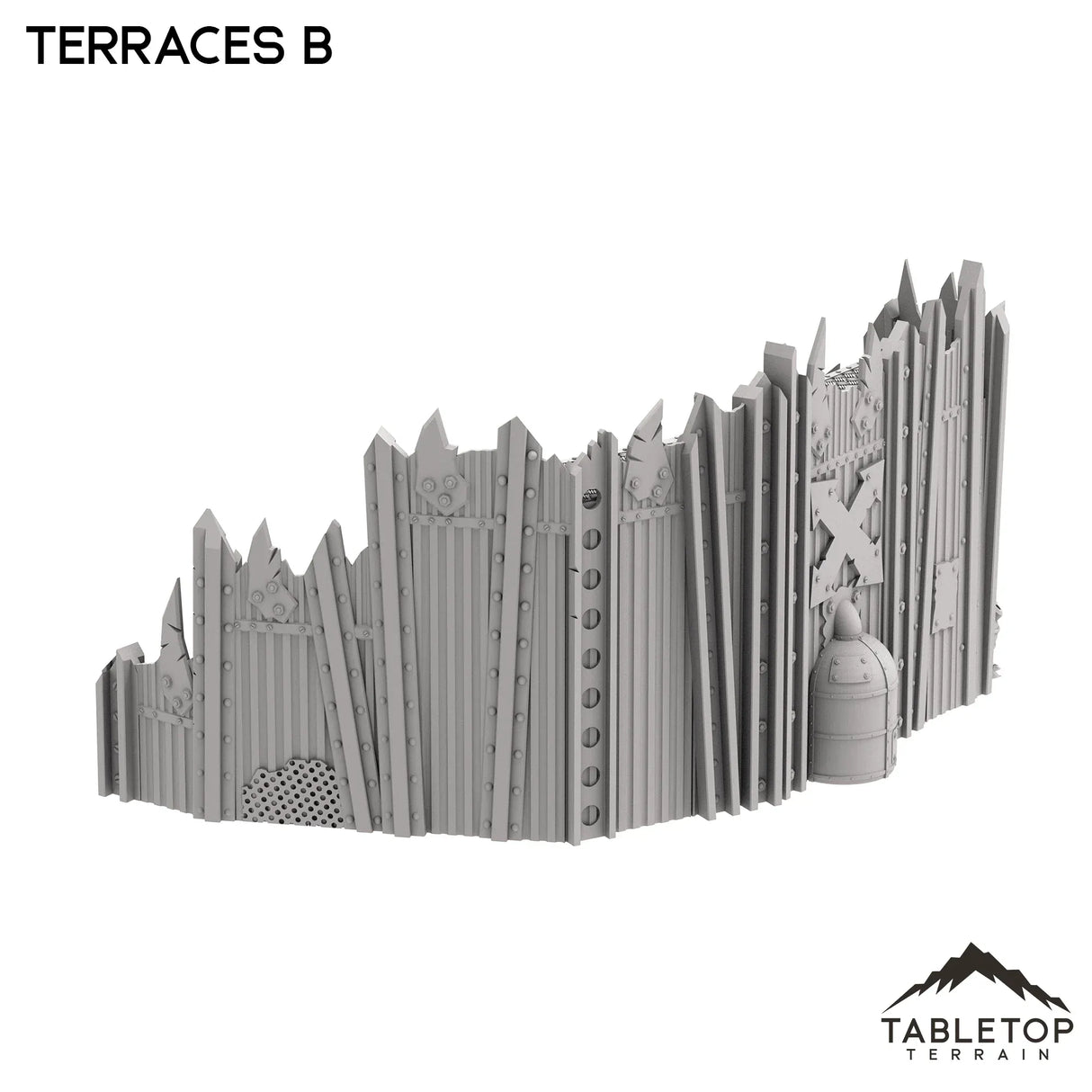 Tabletop Terrain Terrain Orc Terraces B - Warpzel-1A Orc Space Program