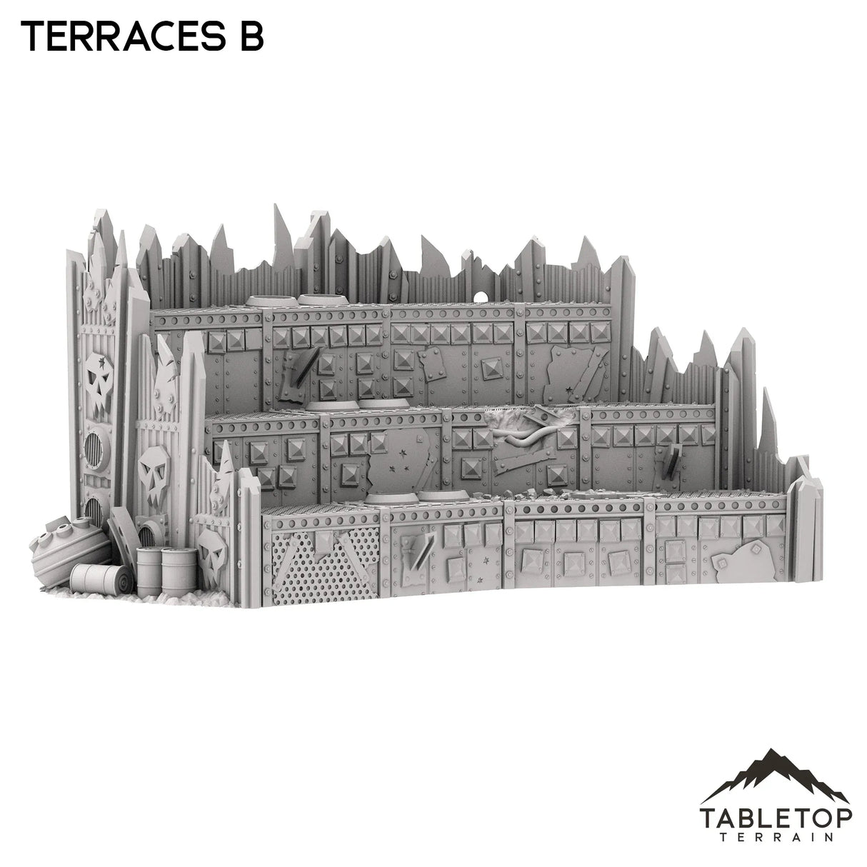 Tabletop Terrain Terrain Orc Terraces B - Warpzel-1A Orc Space Program