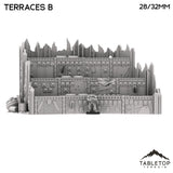 Tabletop Terrain Terrain Orc Terraces B - Warpzel-1A Orc Space Program