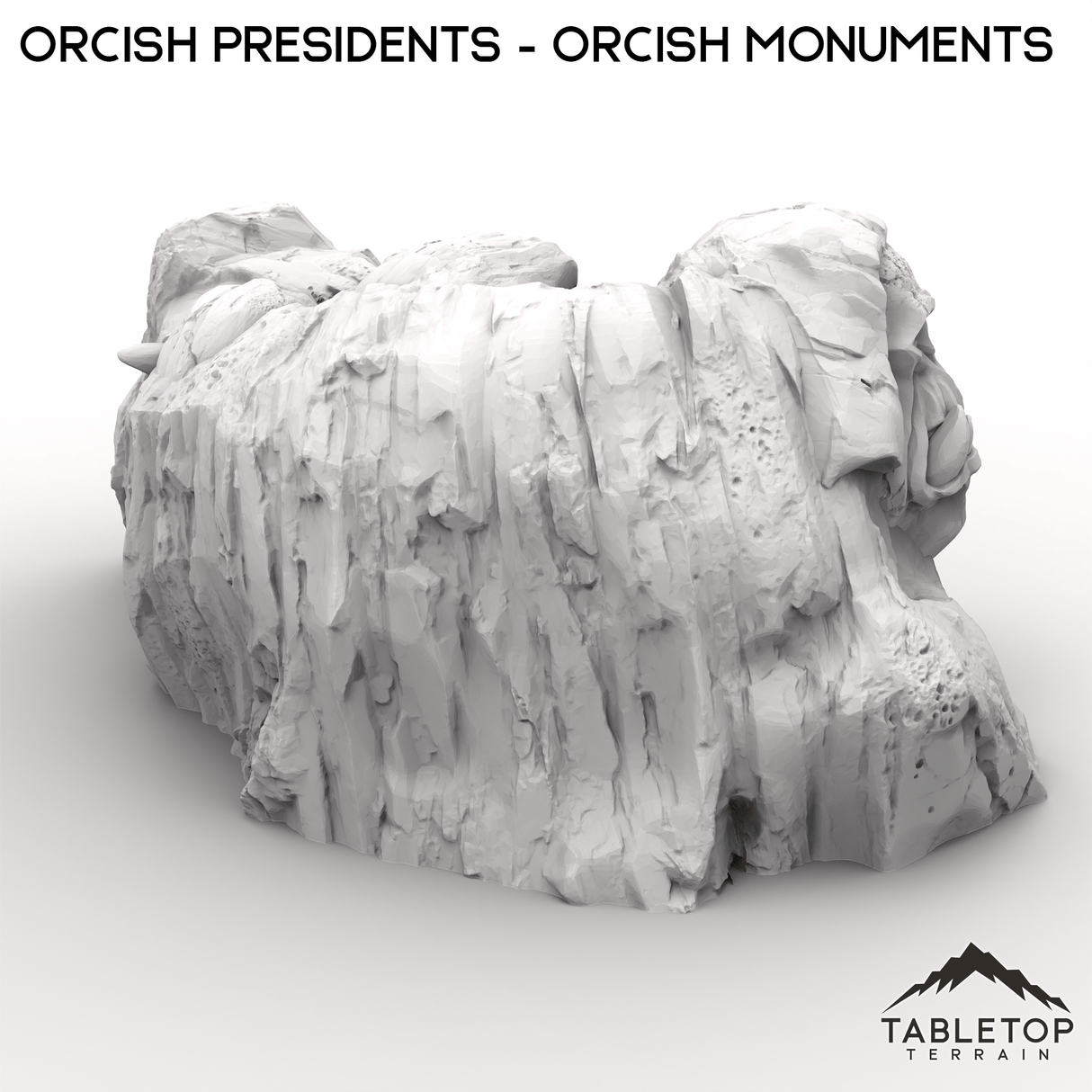 Tabletop Terrain Terrain Orcish Presidents - Orcish Monuments