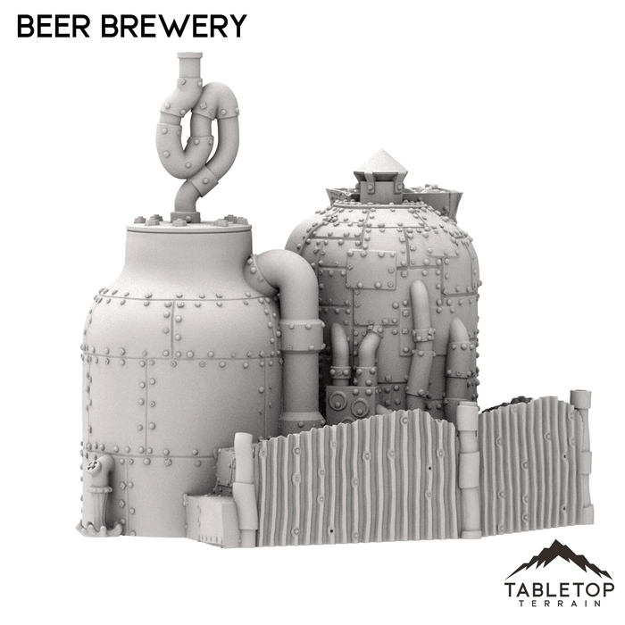Tabletop Terrain Terrain Ork Beer Brewery - Rivet City