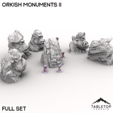Tabletop Terrain Terrain Orkish Monuments II