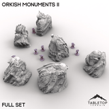 Tabletop Terrain Terrain Orkish Monuments II