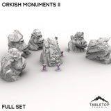 Tabletop Terrain Terrain Orkish Monuments II
