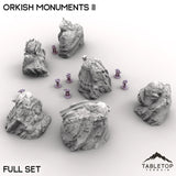 Tabletop Terrain Terrain Orkish Monuments II