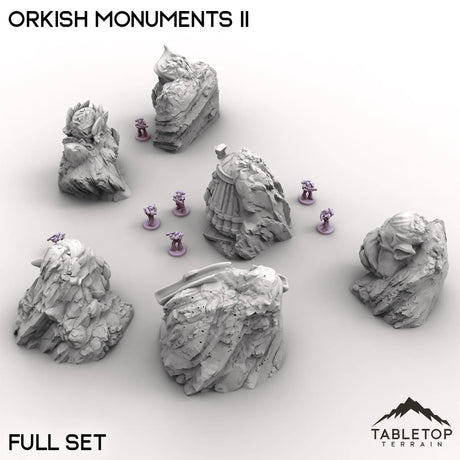 Tabletop Terrain Terrain Orkish Monuments II