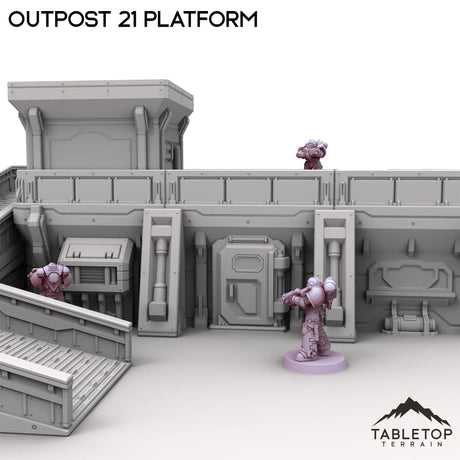Tabletop Terrain Terrain Outpost 21 Platform