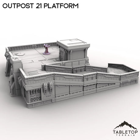 Tabletop Terrain Terrain Outpost 21 Platform