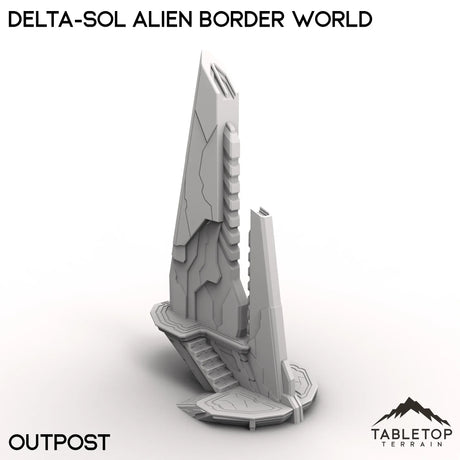 Tabletop Terrain Terrain Outpost / 28/32mm Delta-sol Alien Border World