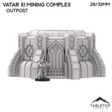 Tabletop Terrain Terrain Outpost / 28/32mm Vatar XI Mining Complex - Space Dwarf Terrain