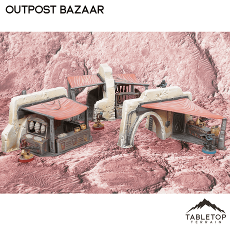 Tabletop Terrain Terrain Outpost Bazaar