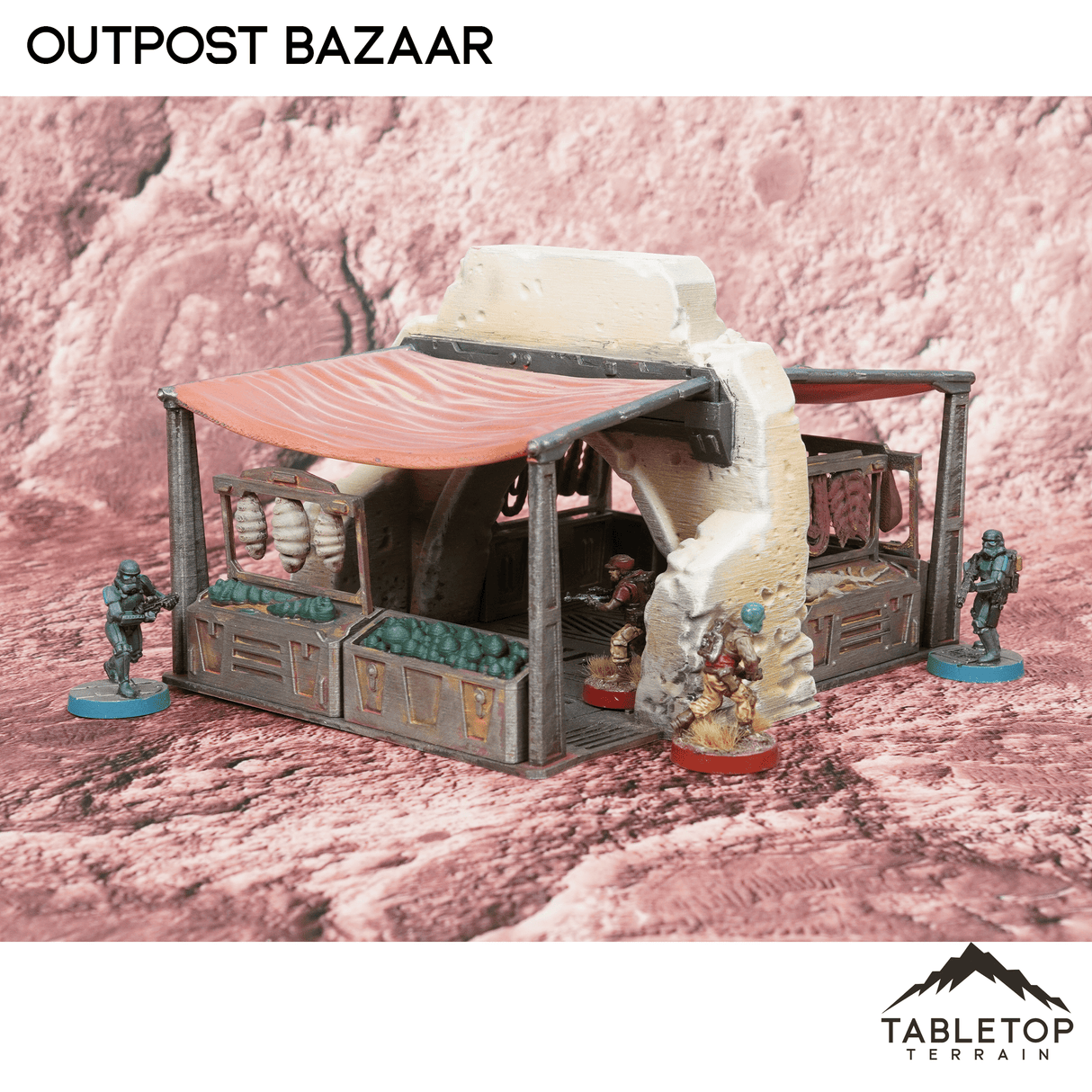 Tabletop Terrain Terrain Outpost Bazaar