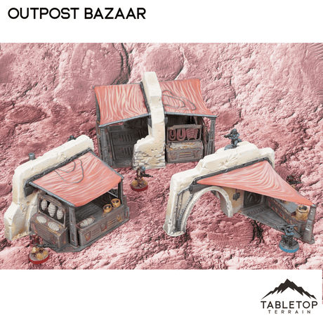 Tabletop Terrain Terrain Outpost Bazaar