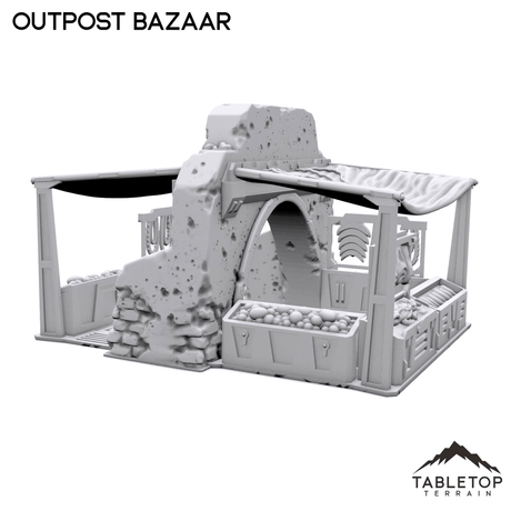 Tabletop Terrain Terrain Outpost Bazaar