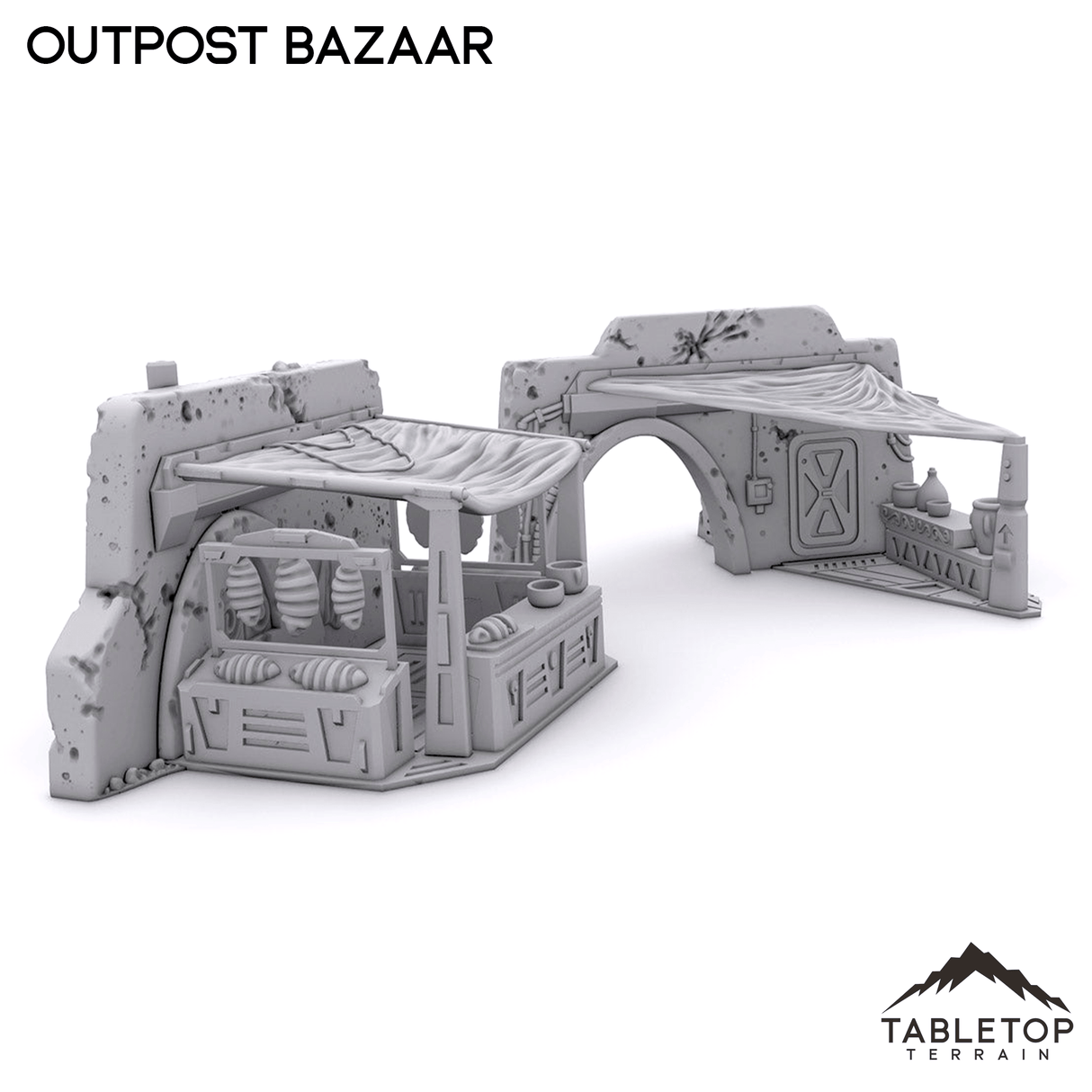 Tabletop Terrain Terrain Outpost Bazaar