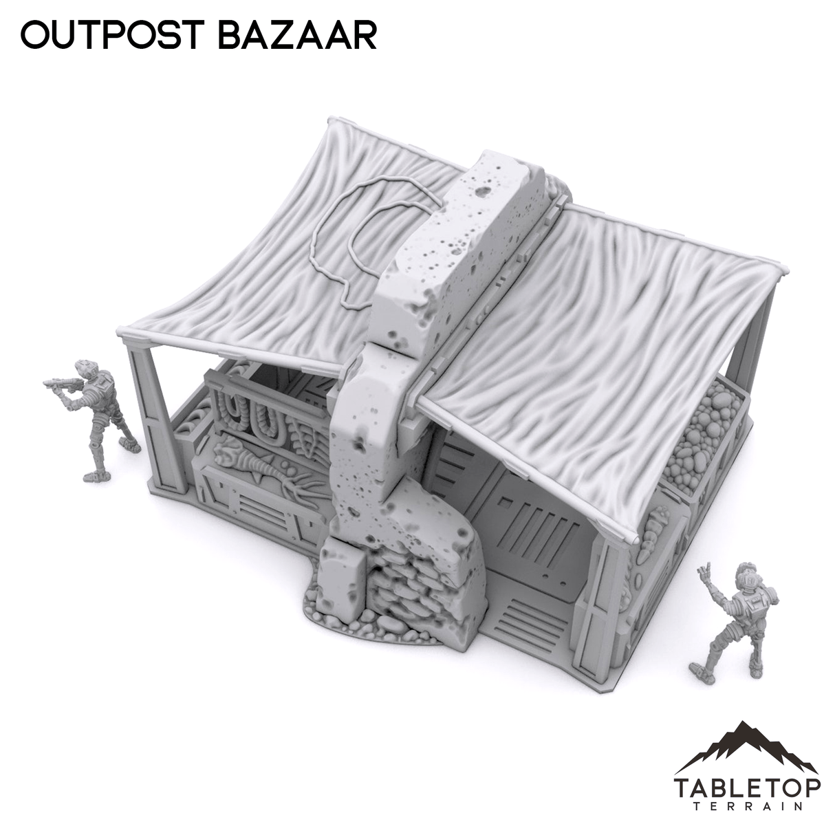 Tabletop Terrain Terrain Outpost Bazaar