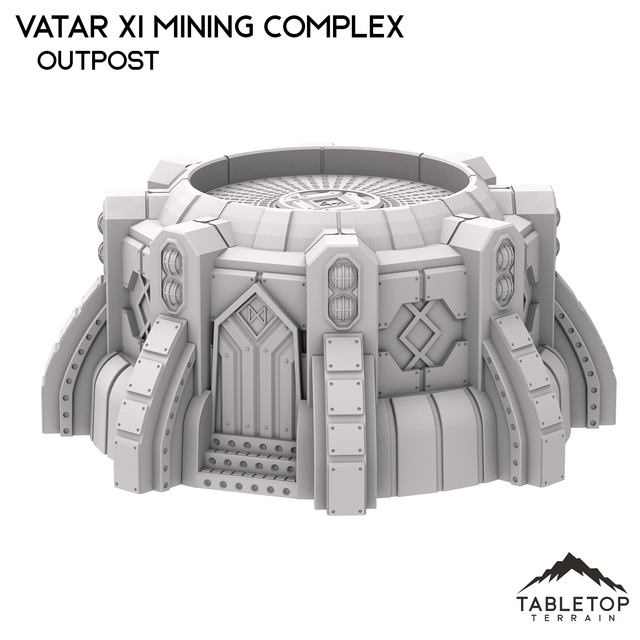 Tabletop Terrain Terrain Outpost - Vatar XI Mining Complex