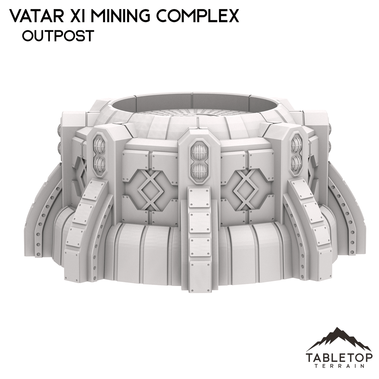 Tabletop Terrain Terrain Outpost - Vatar XI Mining Complex