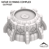 Tabletop Terrain Terrain Outpost - Vatar XI Mining Complex