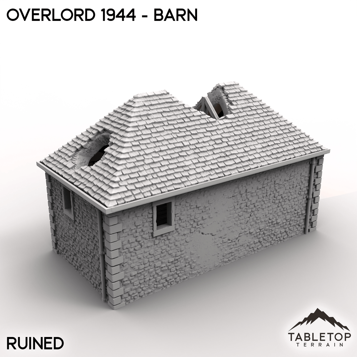 Tabletop Terrain Terrain Overlord 1944 - Barn