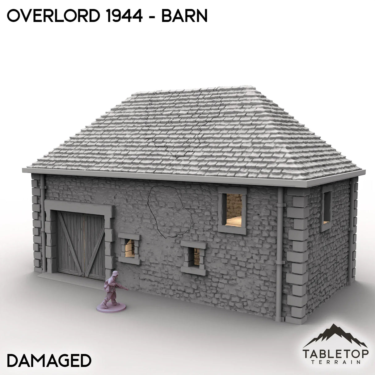 Tabletop Terrain Terrain Overlord 1944 - Barn