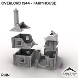 Tabletop Terrain Terrain Overlord 1944 - Farmhouse