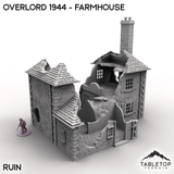 Tabletop Terrain Terrain Overlord 1944 - Farmhouse