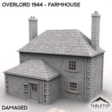 Tabletop Terrain Terrain Overlord 1944 - Farmhouse