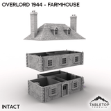 Tabletop Terrain Terrain Overlord 1944 - Farmhouse