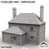 Tabletop Terrain Terrain Overlord 1944 - Farmhouse