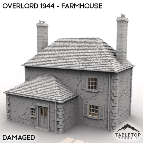 Tabletop Terrain Terrain Overlord 1944 - Farmhouse
