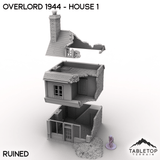 Tabletop Terrain Terrain Overlord 1944 - House 1