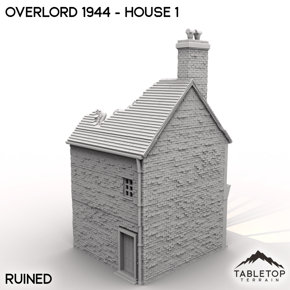 Tabletop Terrain Terrain Overlord 1944 - House 1