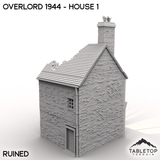 Tabletop Terrain Terrain Overlord 1944 - House 1