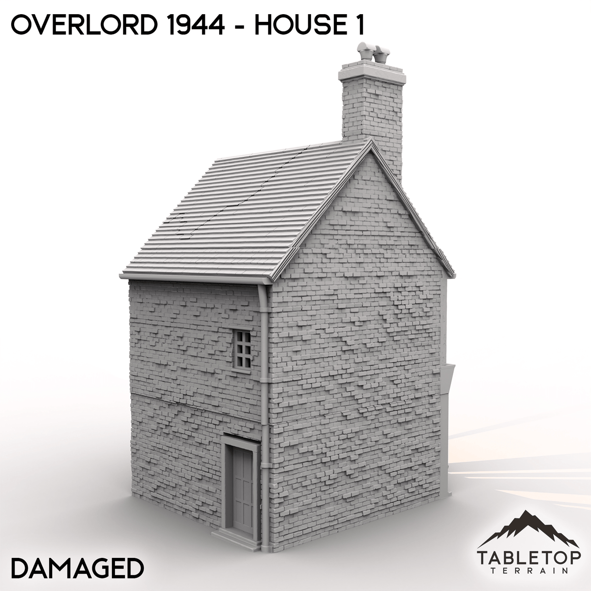 Tabletop Terrain Terrain Overlord 1944 - House 1