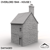 Tabletop Terrain Terrain Overlord 1944 - House 1