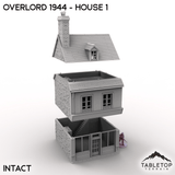 Tabletop Terrain Terrain Overlord 1944 - House 1